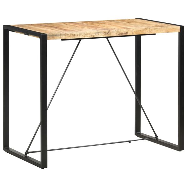 vidaXL Τραπέζι Μπαρ 140 x 70 x 110 εκ. από Μασίφ Ξύλο Μάνγκο