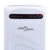 vidaXL Ανεμιστήρας Πύργος Λευκός Ø24x80 Τηλεχειριστήριο +Χρονοδιακόπτη