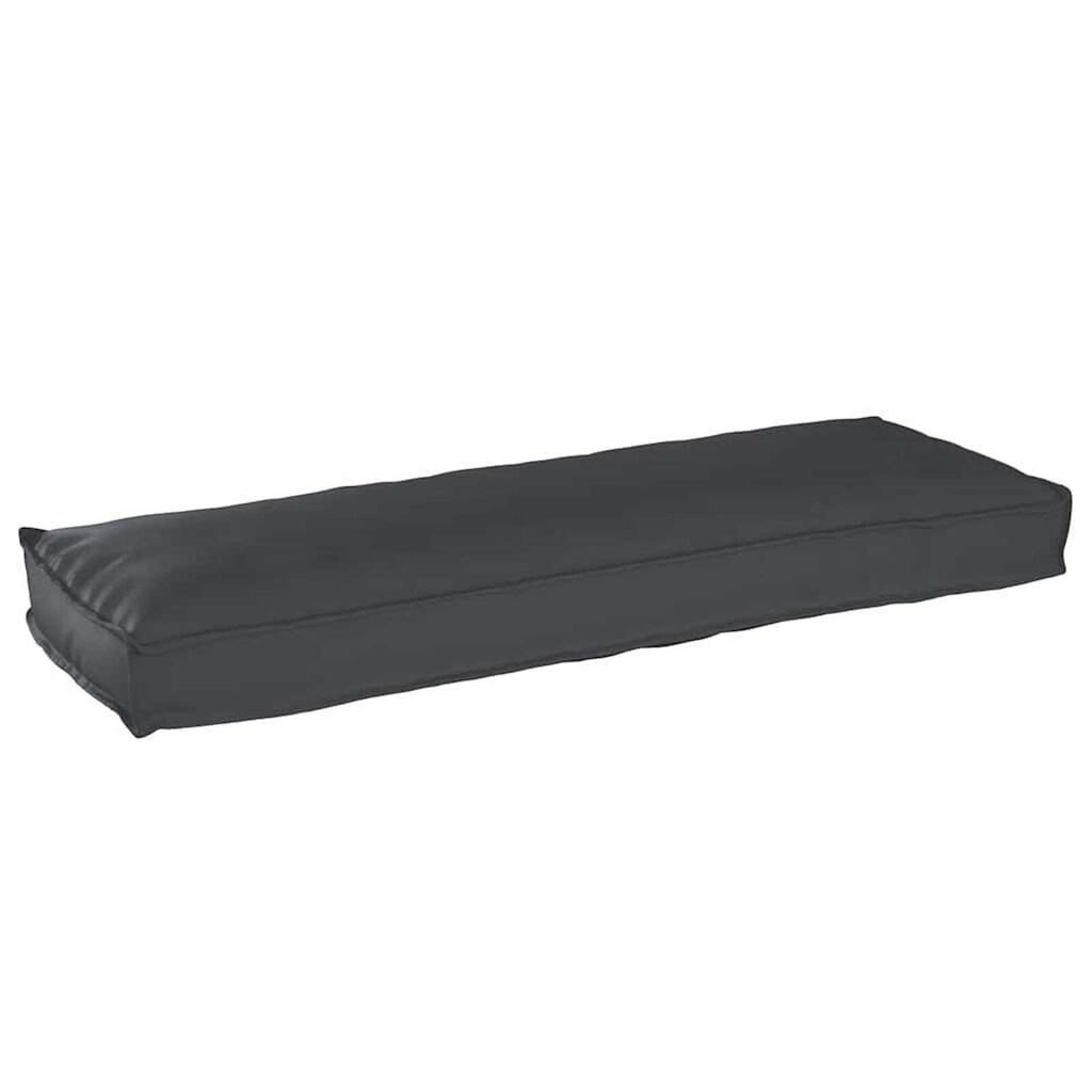 vidaXL Σετ Μαξιλαριών Πάγου 2 pcs Μαύρο 120 x 40 x 8 εκ Ύφασμα Oxford