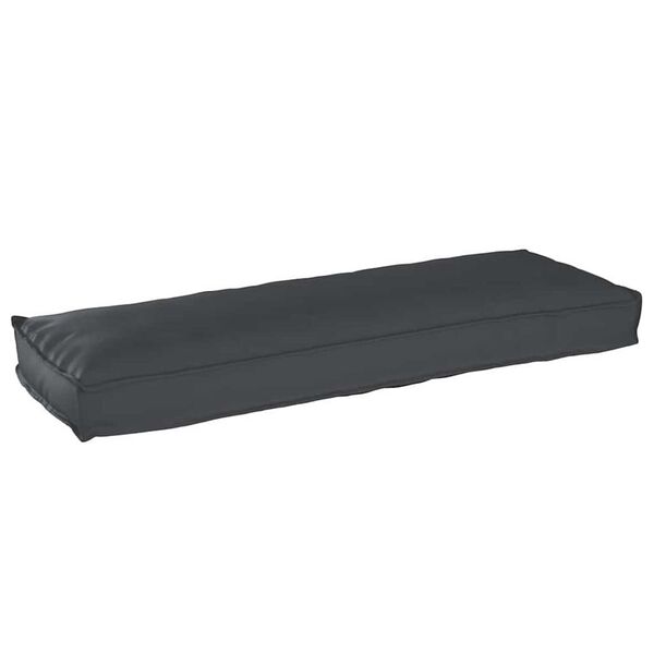 vidaXL Σετ Μαξιλαριών Πάγου 2 pcs Μαύρο 120 x 40 x 8 εκ Ύφασμα Oxford