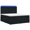 vidaXL &Kappa;&rho;&epsilon;&beta;ά&tau;&iota; box spring &mu;&epsilon; &sigma;&tau;&rho;ώ&mu;&alpha; &Mu;&alpha;ύ&rho;&omicron; 180 x 200 cm Ύ&phi;&alpha;&sigma;&mu;&alpha;