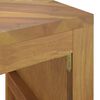 vidaXL Τραπέζι κονσόλας 110x35x75 cm από μασίφ ξύλο τικ