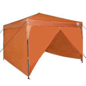 vidaXL Σκηνή Canopy Pop-up Πορτοκαλί 300 x 300 cm ύφασμα