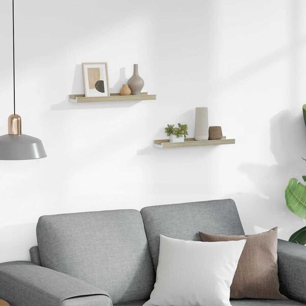 vidaXL &Rho;ά&phi;&iota;&alpha; &Tau;&omicron;ί&chi;&omicron;&upsilon; 2 &tau;&epsilon;&mu;. &Lambda;&epsilon;&upsilon;&kappa;ό &kappa;&alpha;&iota; Sonoma &Delta;&rho;&upsilon;&sigmaf; 40 x 9 x 3 &epsilon;&kappa;.