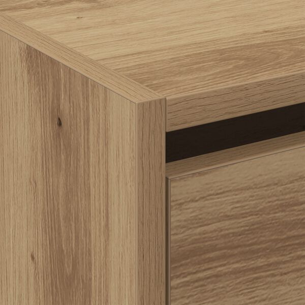 vidaXL Ντουλάπα Παπουτσιών Καρυδιά 80x21x125,5 εκ Επεξεργασμένο Ξύλο