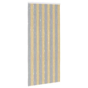 vidaXL &Kappa;&omicron;&upsilon;&rho;&tau;ί&nu;&alpha; &epsilon;&nu;&tau;ό&mu;&omega;&nu; Chenille &Gamma;&kappa;&rho;&iota; &kappa;&alpha;&iota; &Mu;&pi;&epsilon;&zeta; 100 x 220 cm 100% PP