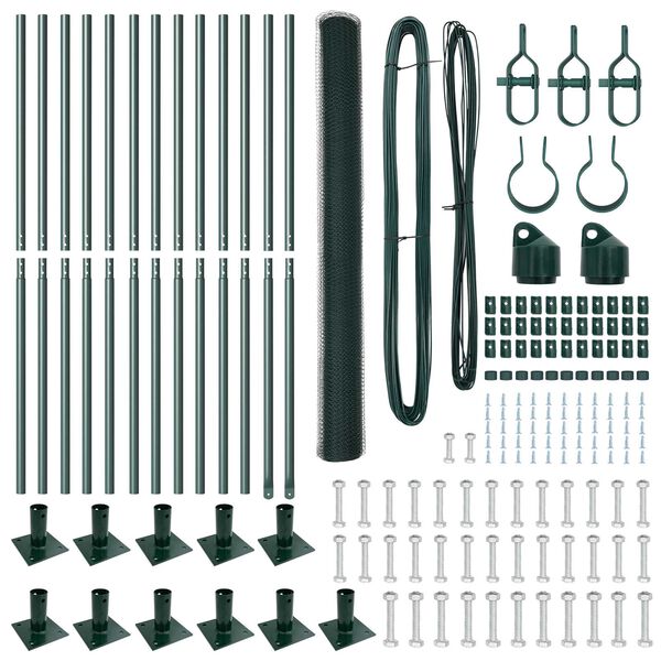 vidaXL &Sigma;&tau;ύ&lambda;&omicron;&sigmaf; &Pi;&epsilon;&rho;&iota;&phi;&rho;ά&xi;&epsilon;&omega;&nu; &Pi;&rho;ά&sigma;&iota;&nu;&omicron; 25 x 1,6 &mu;. (13 &chi;&iota;&lambda;&iota;&omicron;&sigma;&tau;ά &pi;&lambda;έ&gamma;&mu;&alpha;)