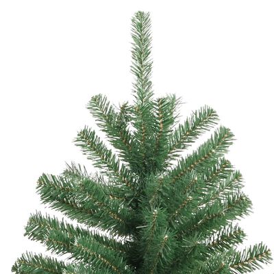vidaXL Χριστουγεννιάτικο Δέντρο Τεχνητό Αρθρωτό Με Βάση Πράσινο 180εκ.
