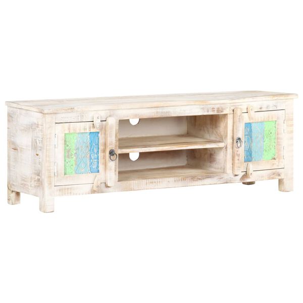 vidaXL Έπιπλο Τηλεόρασης 120 x 30 x 40 εκ. από Ακατέργαστο Ξύλο Ακακίας