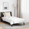 vidaXL Διπλό με Μαξιλάρι 2 pcs Λευκό 155 x 200 εκ. Μικροΐνες