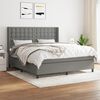 vidaXL &Kappa;&rho;&epsilon;&beta;ά&tau;&iota; Boxspring &mu;&epsilon; &Sigma;&tau;&rho;ώ&mu;&alpha; &Sigma;&kappa;&omicron;ύ&rho;&omicron; &Gamma;&kappa;&rho;&iota; 180x200 &epsilon;&kappa; &Upsilon;&phi;&alpha;&sigma;&mu;ά&tau;&iota;&nu;