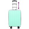 vidaXL Βαλίτσα Πράσινο της μέντας 34 x 23 x 55.5 εκ. ΑΒΣ Πλαστικό
