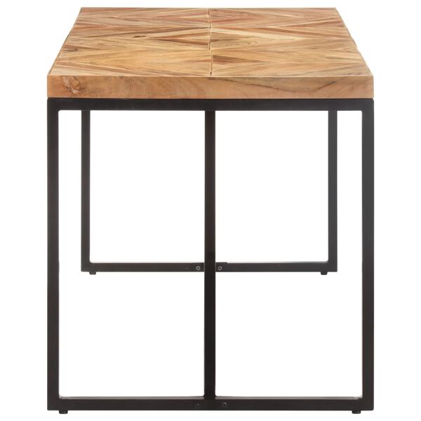 vidaXL Τραπεζαρία 160 x 70 x 76 εκ. από Μασίφ Ξύλο Ακακίας/Ξύλο Μάνγκο