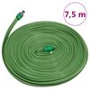 vidaXL Λάστιχο Ψεκασμού 3 Σωλήνων Πράσινο 7,5 μ. από PVC