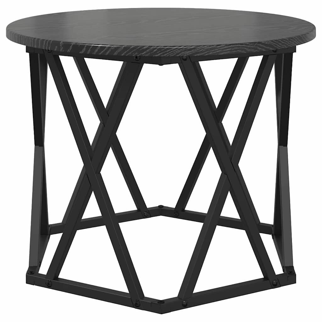 vidaXL Κομοδίνο Μονάδας 3 pcs Μαύρη δρυς 53 x 53 x 40 cm