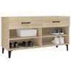vidaXL Παπουτσοθήκη Sonoma Δρυς 102x35x55 εκ. από Επεξεργασμένο Ξύλο