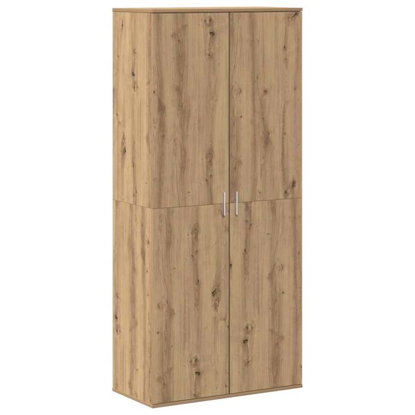 vidaXL Γραφείο artisan δρυς 80 x 39 x 178 εκ Επεξεργασμένο ξύλο