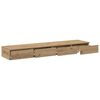 vidaXL Συρτάρια κρεβατιού με συρτάρι artisan δρυς 160 x 36.5 x 16.5 εκ