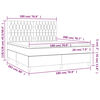 vidaXL &Kappa;&rho;&epsilon;&beta;ά&tau;&iota; Boxspring &mu;&epsilon; &Sigma;&tau;&rho;ώ&mu;&alpha; &Sigma;&kappa;&omicron;ύ&rho;&omicron; &Kappa;&alpha;&phi;έ 180x200 &epsilon;&kappa; &Upsilon;&phi;&alpha;&sigma;&mu;ά&tau;&iota;&nu;&omicron;
