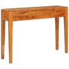 vidaXL Τραπέζι κονσόλας Καφέ 110 x 30 x 80 εκ Μασίφ ξύλο ακακίας