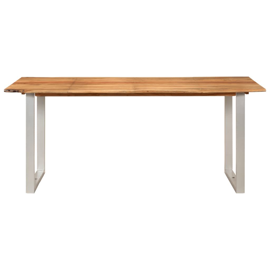 vidaXL Τραπεζαρία 180 x 90 x 76 εκ. από Μασίφ Ξύλο Ακακίας
