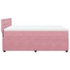 vidaXL &Kappa;&rho;&epsilon;&beta;ά&tau;&iota; Boxspring &mu;&epsilon; &Sigma;&tau;&rho;ώ&mu;&alpha; &Rho;&omicron;&zeta; 140x190 &epsilon;&kappa;. &Beta;&epsilon;&lambda;&omicron;ύ&delta;&iota;&nu;&omicron;