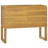 vidaXL Έ&pi;&iota;&pi;&lambda;&omicron; &Mu;&pi;ά&nu;&iota;&omicron;&upsilon; 90 x 40 x 75,5 &epsilon;&kappa;. &alpha;&pi;ό &Mu;&alpha;&sigma;ί&phi; &Xi;ύ&lambda;&omicron; Teak
