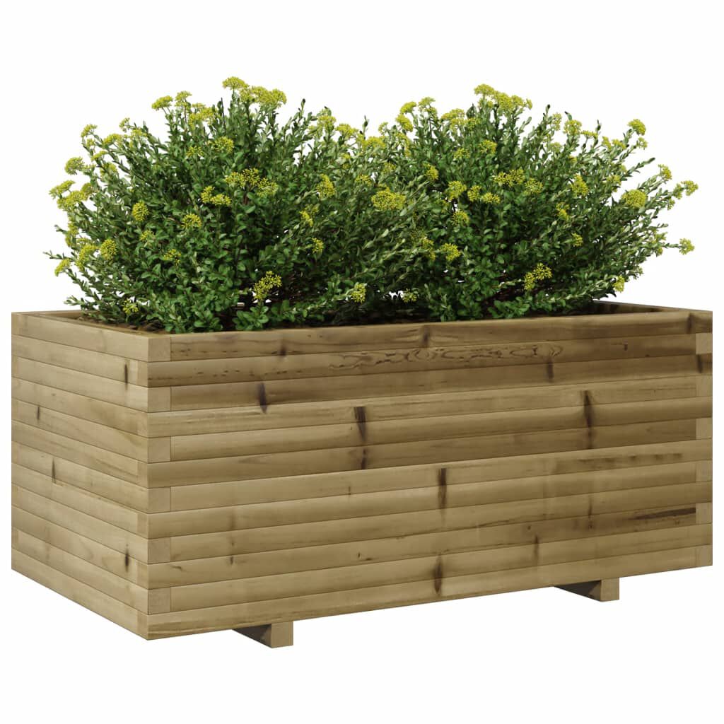 vidaXL Ζαρντινιέρα Κήπου 110x60x49,5 εκ. από Εμποτισμένο Ξύλο Πεύκου