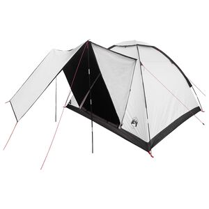 vidaXL &Sigma;&kappa;&eta;&nu;ή Camping 4 &alpha;&tau;ό&mu;&omega;&nu; &Lambda;&epsilon;&upsilon;&kappa;ό &Mu;&alpha;ύ&rho;&omicron; &Pi;&omicron;&lambda;&upsilon;&epsilon;&sigma;&tau;έ&rho;&alpha;&sigmaf; &kappa;&alpha;&iota; &Chi;ά&lambda;&upsilon;&beta;&alpha;&sigmaf;