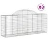 vidaXL &Sigma;&upsilon;&rho;&mu;&alpha;&tau;&omicron;&kappa;&iota;&beta;ώ&tau;&iota;&alpha; &Tau;&omicron;&xi;&omega;&tau;ά 8 &tau;&epsilon;&mu;. 200x50x80/100 &epsilon;&kappa;. &Gamma;&alpha;&lambda;&beta;&alpha;&nu;. &Alpha;&tau;&sigma;ά&lambda;&iota;