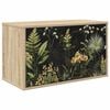 vidaXL &Kappa;&rho;&epsilon;&mu;&alpha;&sigma;&tau;ό&sigmaf; &theta;&rho;&alpha;&nu;ί&omicron; &tau;&eta;&lambda;&epsilon;ό&rho;&alpha;&sigma;&eta;&sigmaf; RHENEN 69 x 33 x 40 &epsilon;&kappa; Sonoma &Delta;&rho;&upsilon;&sigmaf;