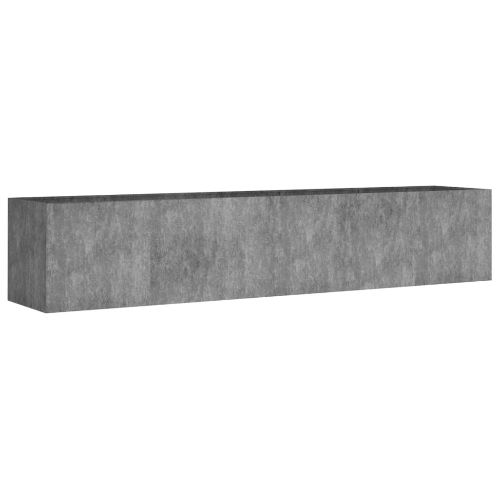 vidaXL Ζαρντινιέρα 200 x 40 x 40 εκ. από Ατσάλι Σκληρυθέν στον Αέρα