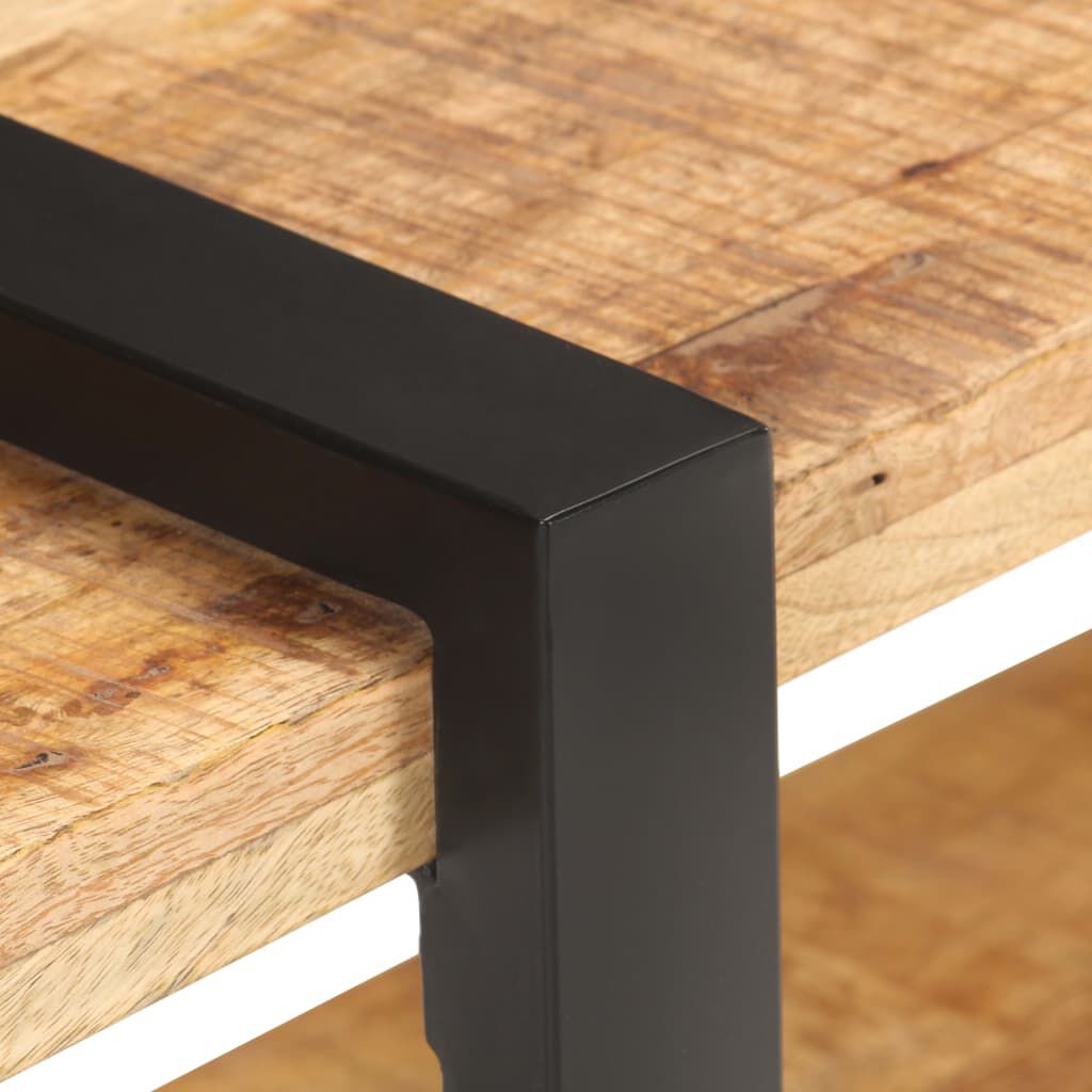 vidaXL Κομοδίνο 50 x 40 x 40 εκ. από Ακατέργαστο Ξύλο Μάνγκο