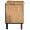 vidaXL Ντουλάπι τηλεόρασης καφέ 105x33x46 cm από μασίφ ξύλο Mango