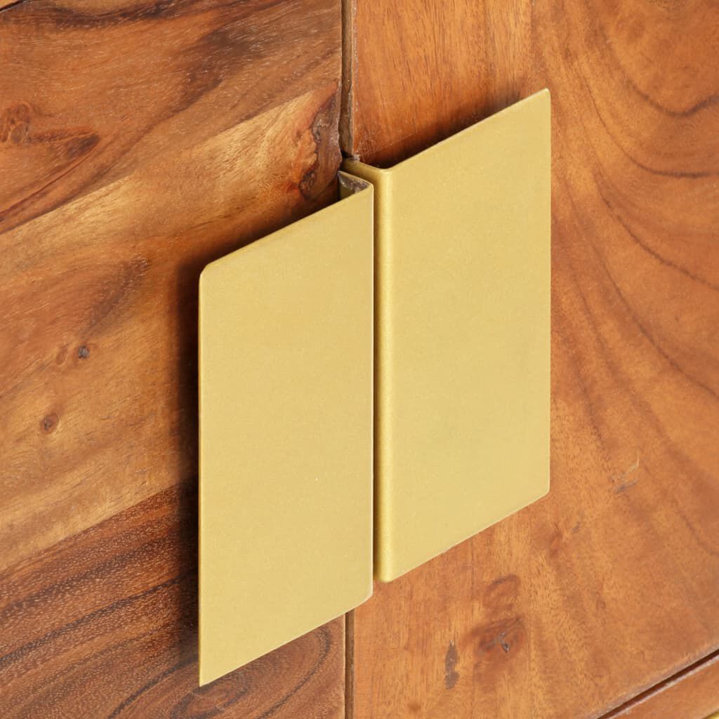 vidaXL Έπιπλο Τηλεόρασης 140 x 30 x 50 εκ. από Μασίφ Ξύλο Ακακίας