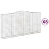 vidaXL &Sigma;&upsilon;&rho;&mu;&alpha;&tau;&omicron;&kappa;&iota;&beta;ώ&tau;&iota;&alpha; &Tau;&omicron;&xi;&omega;&tau;ά 8 &tau;&epsilon;&mu;. 400x50x200/220 &epsilon;&kappa;. &Gamma;&alpha;&lambda;&beta;&alpha;&nu;. &Alpha;&tau;&sigma;ά&lambda;&iota;