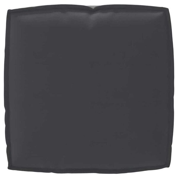 vidaXL Μαξιλάρι παλέτας για κάθισμα Μαύρο 50 x 50 x 12 cm