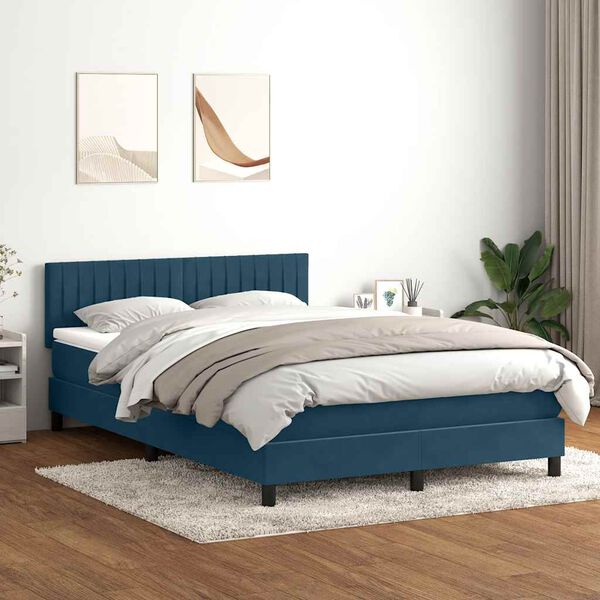 vidaXL &Kappa;&rho;&epsilon;&beta;ά&tau;&iota; Boxspring &mu;&epsilon; &Sigma;&tau;&rho;ώ&mu;&alpha; &Sigma;&kappa;&omicron;ύ&rho;&omicron; &Mu;&pi;&lambda;&epsilon; 160x210 &epsilon;&kappa;. &Beta;&epsilon;&lambda;&omicron;ύ&delta;&iota;&nu;&omicron;