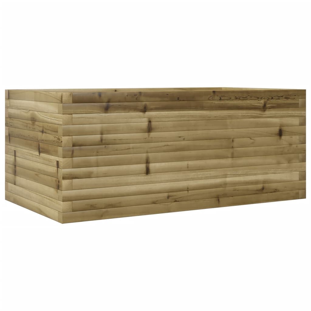 vidaXL Ζαρντινιέρα Κήπου 110x60x46 εκ. από Εμποτισμένο Ξύλο Πεύκου