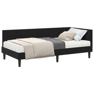 vidaXL &Kappa;&rho;&epsilon;&beta;ά&tau;&iota; &gamma;&omega;&nu;ί&alpha;&sigmaf; &mu;&epsilon; &sigma;&tau;&rho;ώ&mu;&alpha; 2 &tau;&mu;&chi;. &Mu;&alpha;ύ&rho;&omicron; 80 x 200 cm &Beta;&epsilon;&lambda;&omicron;ύ&delta;&omicron;