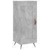vidaXL Ντουλάπι Γκρι Σκυροδέματος 34,5x34x180 εκ. Επεξεργασμένο Ξύλο
