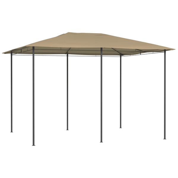 vidaXL Κιόσκι Taupe 3 x 4 x 2,6 μ. 160 γρ./μ²