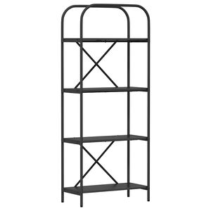vidaXL &Rho;ά&phi;&iota; &Beta;&iota;&beta;&lambda;ί&omega;&nu; 4 &epsilon;&pi;&iota;&pi;έ&delta;&omega;&nu; 60 x 30 x 146 &epsilon;&kappa; &Epsilon;&pi;&epsilon;&xi;&epsilon;&rho;&gamma;&alpha;&sigma;&mu;έ&nu;&omicron; &xi;ύ&lambda;&omicron;