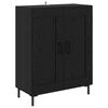 vidaXL Highboard 2 pcs &Mu;&alpha;ύ&rho;&eta; &Omicron;&xi;&upsilon;ά &Epsilon;&pi;&epsilon;&xi;&epsilon;&rho;&gamma;&alpha;&sigma;&mu;έ&nu;&omicron; &xi;ύ&lambda;&omicron;