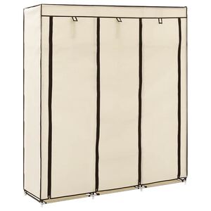 vidaXL &Nu;&tau;&omicron;&upsilon;&lambda;ά&pi;&alpha; &mu;&epsilon; &Chi;&omega;&rho;ί&sigma;&mu;&alpha;&tau;&alpha; &kappa;&alpha;&iota; &Rho;ά&beta;&delta;&omicron;&upsilon;&sigmaf;, &Mu;&pi;&epsilon;&zeta; 150x45x175 &epsilon;&kappa;. &alpha;&pi;ό Ύ&phi;&alpha;&sigma;&mu;&alpha;