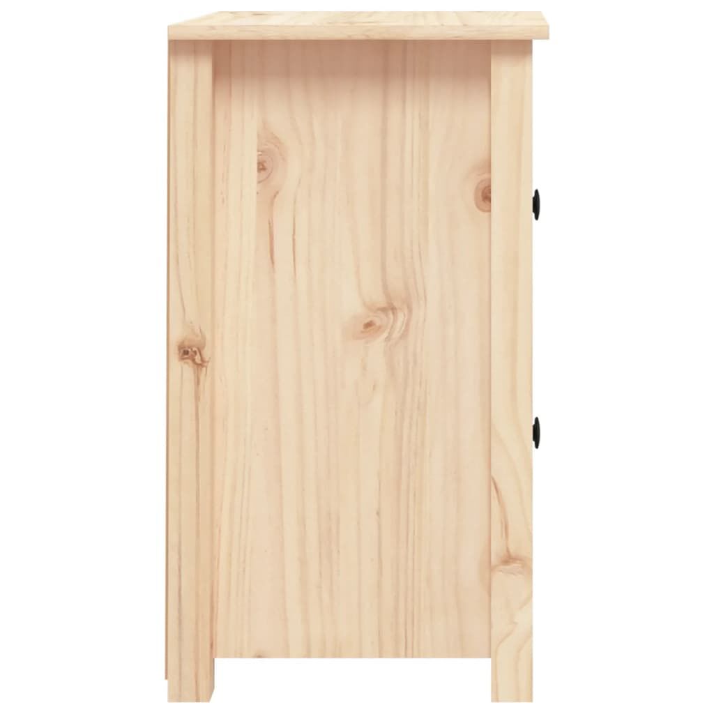 vidaXL Κομοδίνο 40 x 35 x 61,5 εκ. από Μασίφ Ξύλο Πεύκου