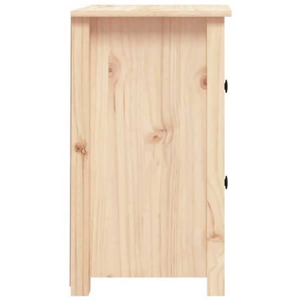 vidaXL Κομοδίνο 40 x 35 x 61,5 εκ. από Μασίφ Ξύλο Πεύκου