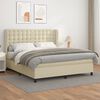 vidaXL &Kappa;&rho;&epsilon;&beta;ά&tau;&iota; Boxspring &mu;&epsilon; &Sigma;&tau;&rho;ώ&mu;&alpha; &Kappa;&rho;&epsilon;&mu; 180x200 &epsilon;&kappa;. &Sigma;&upsilon;&nu;&theta;&epsilon;&tau;&iota;&kappa;ό &Delta;έ&rho;&mu;&alpha;