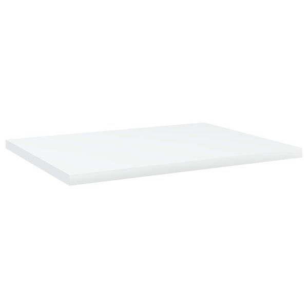 vidaXL Ράφια Βιβλιοθήκης 8 τεμ. Λευκά 40x30x1,5 εκ. από Μοριοσανίδα