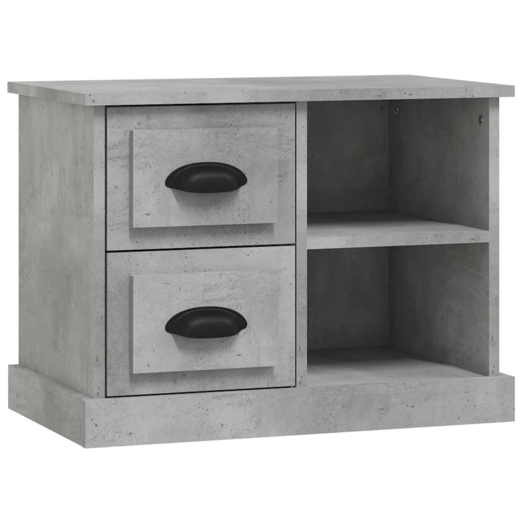 vidaXL Κομοδίνο Γκρι Σκυροδέματος 60 x 35,5 x 45 εκ.